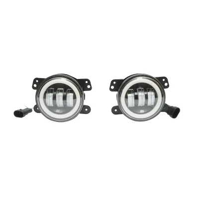 Set di 2 lampade con 6 LED, 10-60V, 30W, con luce diurna tipo Angel Eyes, Breckner Germany