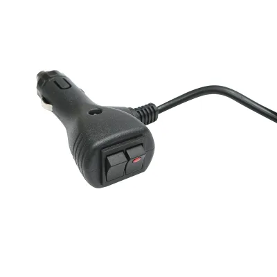 Set di 2 lampade LED gialle 12V, 18W, 17 modalità stroboscopiche, alloggiamento in alluminio 165x42x42mm - immagine 4