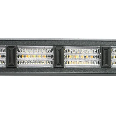 Set di 2 lampade stroboscopiche a LED con ventose, 96W, 9-30V, 5 colori, 8 moduli 385x40x36mm - immagine 6