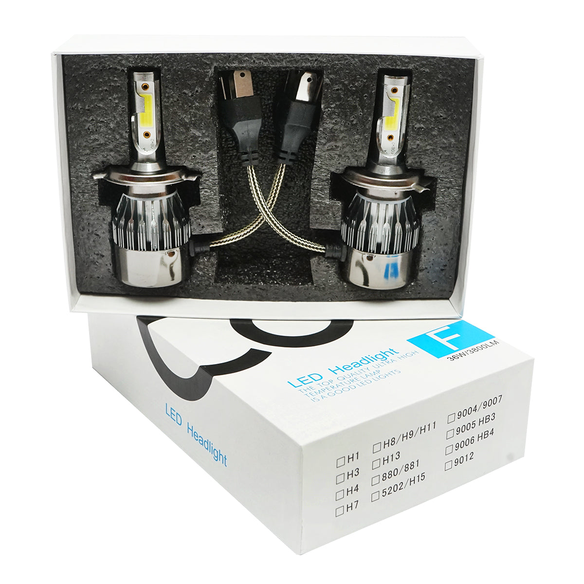 Set di 2 lampadine LED H4 36W 3800 lm Breckner Germany