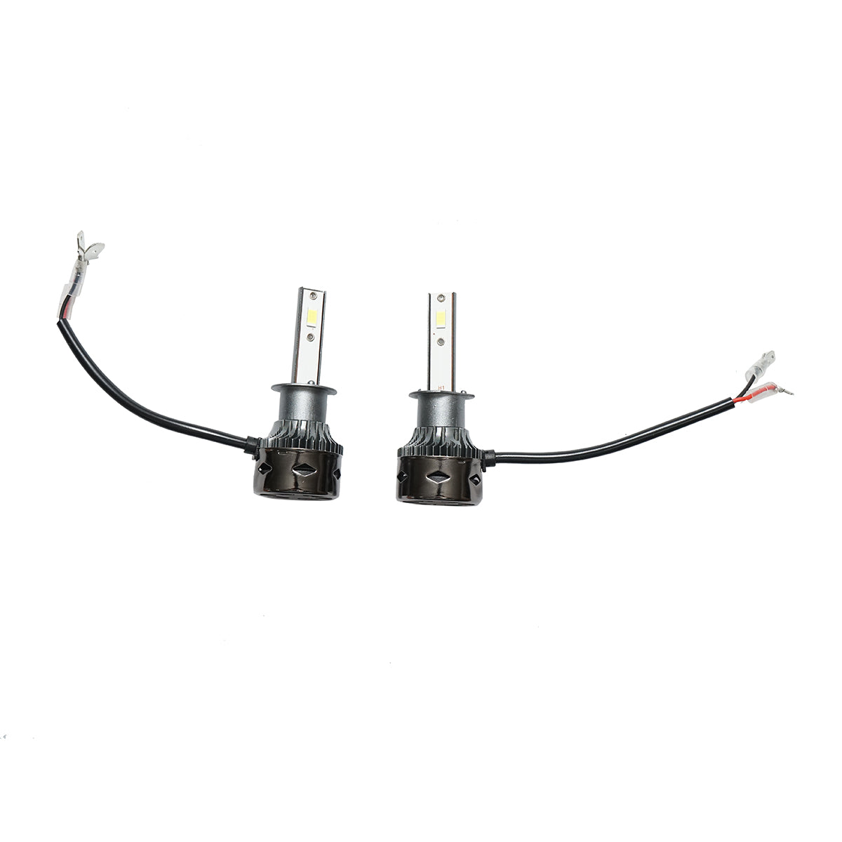 Set di 2 lampadine LED per auto H1, 27W, 12V, luce bianca fredda - immagine 3