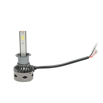 Set di 2 lampadine LED per auto H1, 27W, 12V, luce bianca fredda - immagine 5