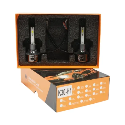 Set di 2 lampadine LED per auto H1, 27W, 12V, luce bianca fredda