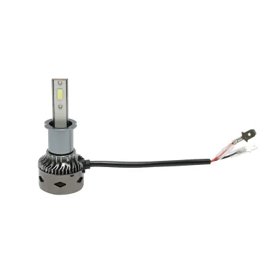 Set di 2 lampadine LED per auto H3, 27W, 12V, luce bianca fredda - immagine 5