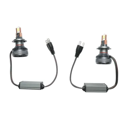 Set di 2 lampadine LED per auto H7, 60W, 12-36V, luce bianca fredda - immagine 3