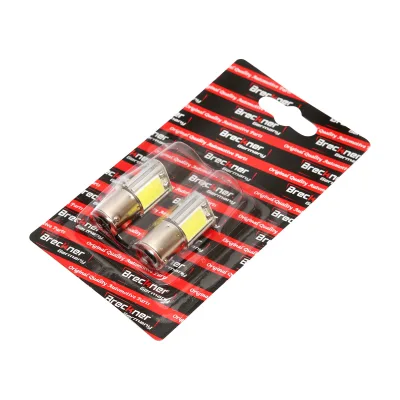 Set di 2 lampadine LED SMD 12V BAU15S 0,10A luce fredda Breckner Germany - immagine 5