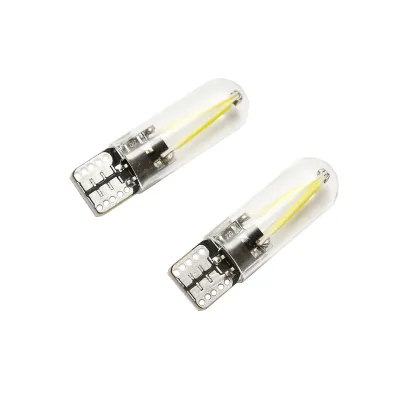 Set di 2 lampadine LED SMD 12V T10 0,04A luce fredda - immagine 2