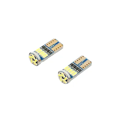 Set di 2 lampadine LED SMD 12V T10 0,05A luce fredda - immagine 3