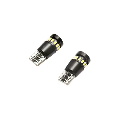 Set di 2 lampadine LED SMD 12V T10 0,12A luce calda - immagine 2