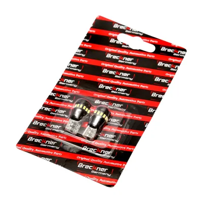 Set di 2 lampadine LED SMD 12V T10 0,12A luce calda - immagine 6