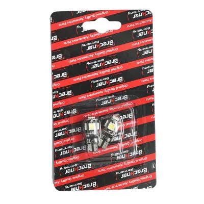 Set di 2 lampadine LED SMD 12V T10 0,16A luce fredda B - immagine 3