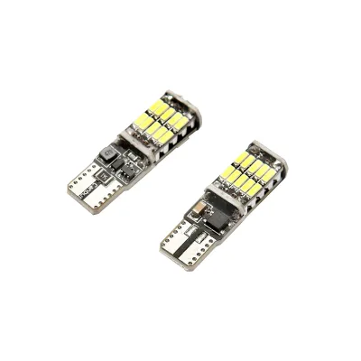 Set di 2 lampadine LED SMD 12V T10 0,2A luce fredda - immagine 2