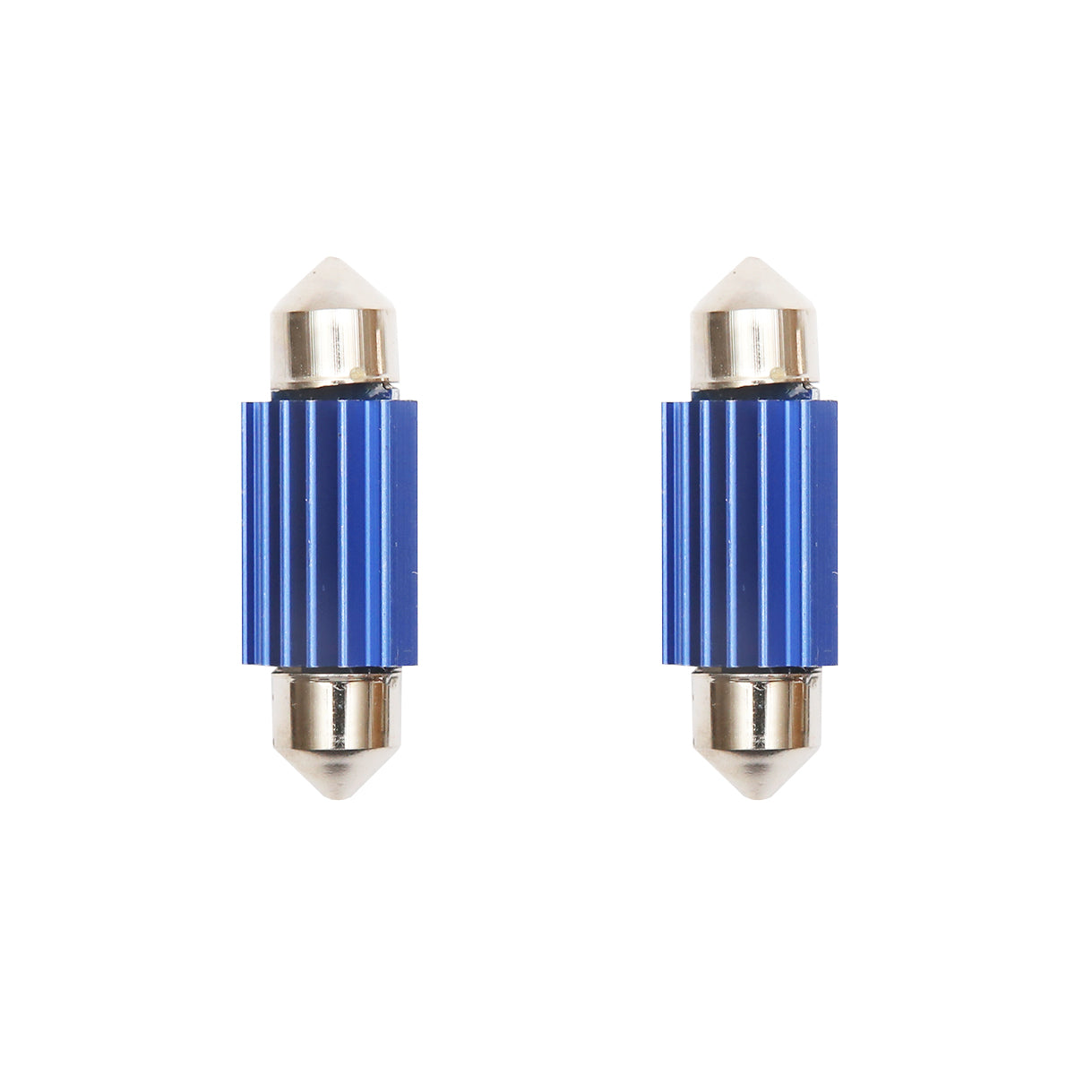 Set di 2 lampadine LED SMD SOFIT 36mm 12V 0,2A luce fredda - immagine 3