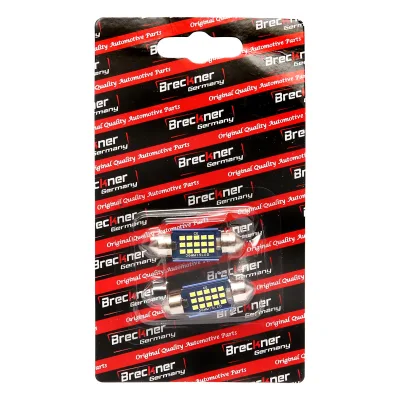 Set di 2 lampadine LED SMD SOFIT 36mm 12V 0,2A luce fredda - immagine 4
