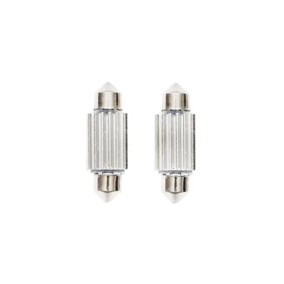 Set di 2 lampadine LED SMD SOFIT 36mm 12V 0,2A luce fredda - immagine 2