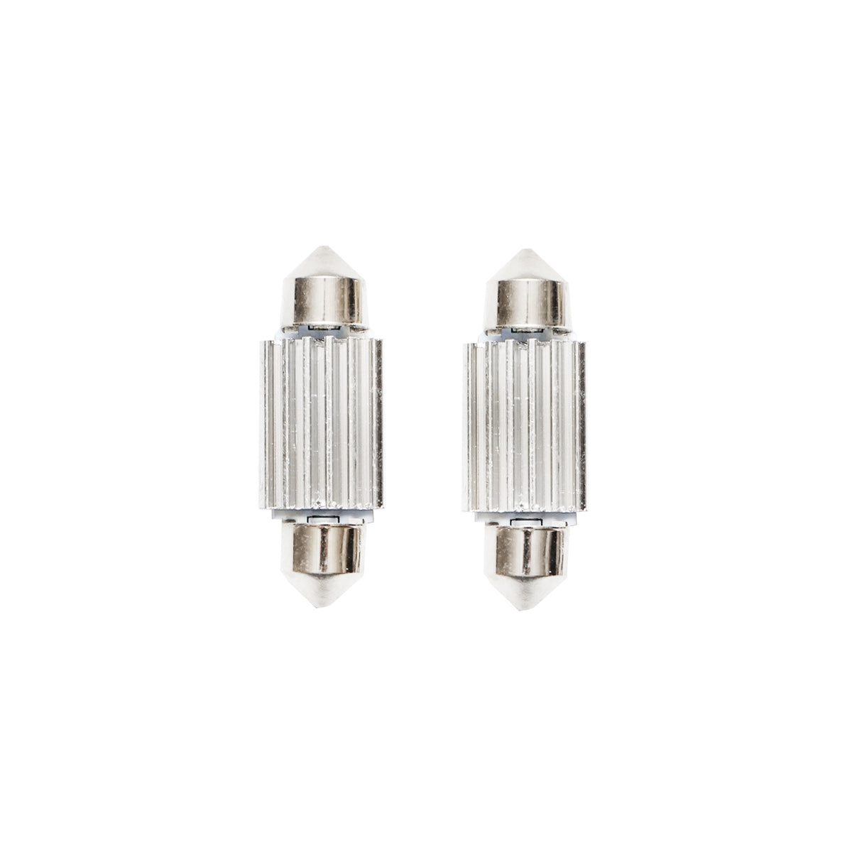 Set di 2 lampadine LED SMD SOFIT 36mm 12V 0,2A luce fredda - immagine 2