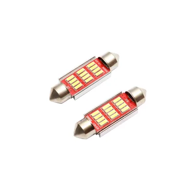 Set di 2 lampadine LED SMD SOFIT 39/12mm 12V 0,145A luce fredda Breckner Germany - immagine 2