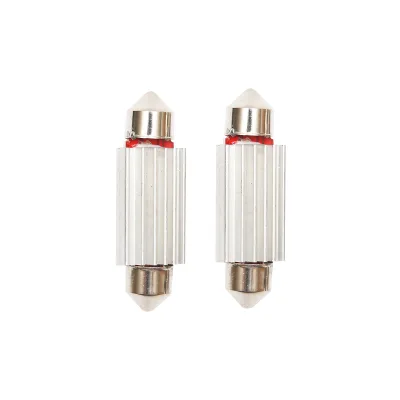 Set di 2 lampadine LED SMD SOFIT 39mm 12V 0,155A luce fredda - immagine 3
