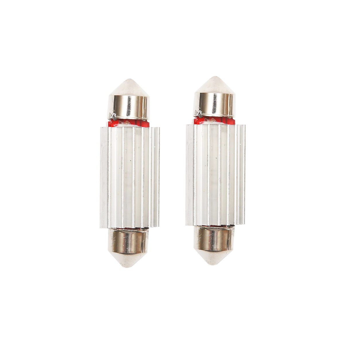 Set di 2 lampadine LED SMD SOFIT 39mm 12V 0,155A luce fredda - immagine 3