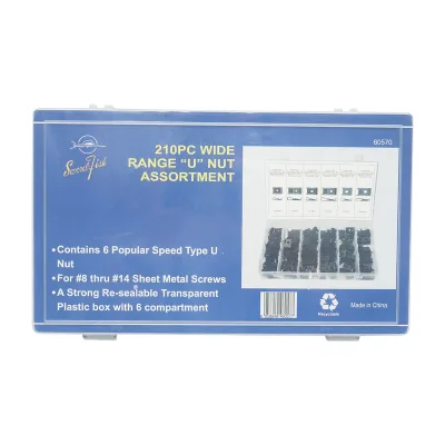 Set di 210 dadi tipo U Breckner Germany - immagine 3