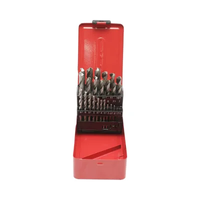 Set di 25 punte elicoidali da 1-13 mm per metallo con gambo cilindrico - immagine 2