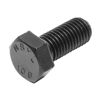 Set di 25 viti nere a testa esagonale DIN 933 M18x40 G10,9 - immagine 3