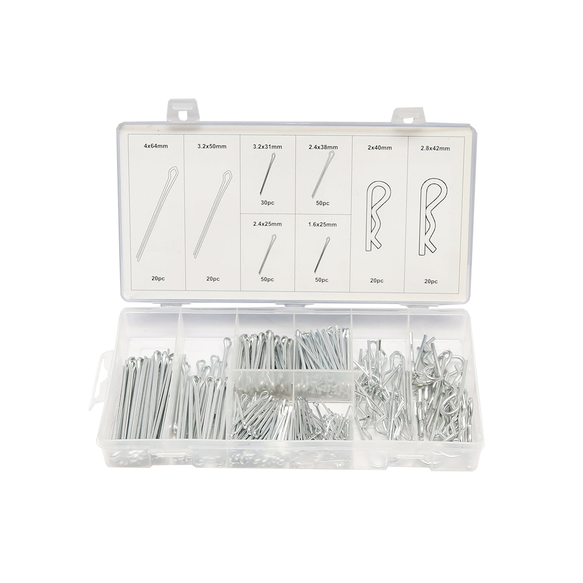 Set di 260 spine dritte e spille di sicurezza - immagine 2