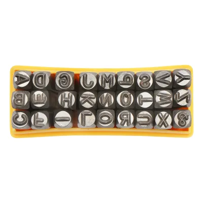 Set di 27 lettere dalla A alla Z, 6 mm, Hoteche - immagine 2