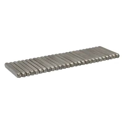 Set di 27 lettere dalla A alla Z, 6 mm, Hoteche - immagine 3