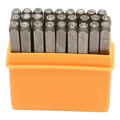 Set di 27 punzoni con lettere A–Z da 3 mm Hoteche - immagine 2
