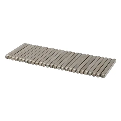 Set di 27 punzoni con lettere A–Z da 3 mm Hoteche - immagine 3