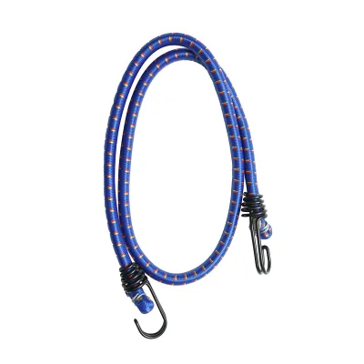 Set di 3 corde elastiche con ganci per ancoraggio carico, 10mmx100cm - immagine 3
