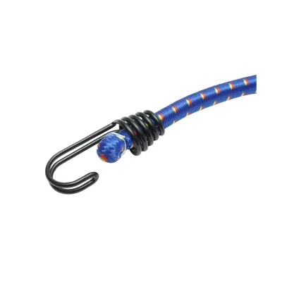 Set di 3 corde elastiche con ganci per ancoraggio carico, 10mmx100cm - immagine 4