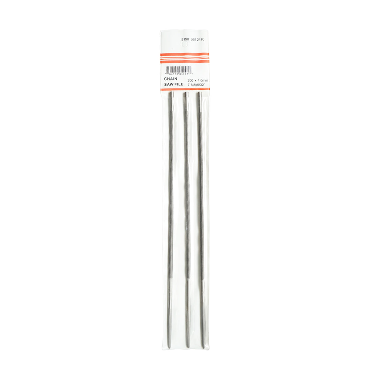Set di 3 lime tonde per affilare le catene delle motoseghe 4x200mm Breckner Germany