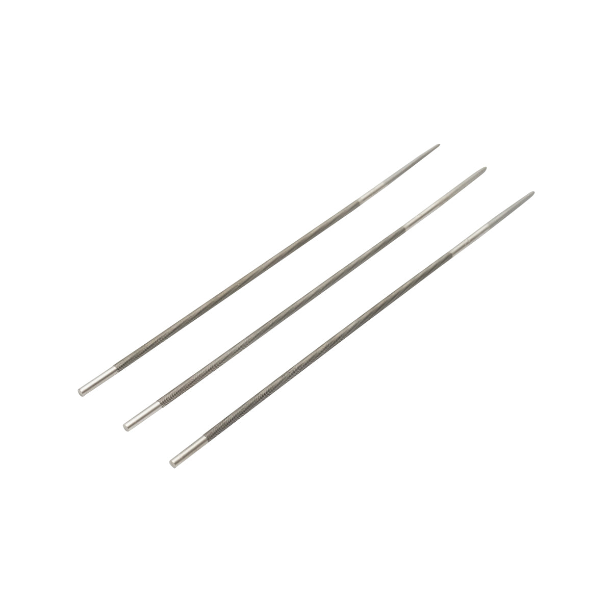 Set di 3 lime tonde per affilare le catene delle motoseghe 4x200mm Breckner Germany - immagine 2
