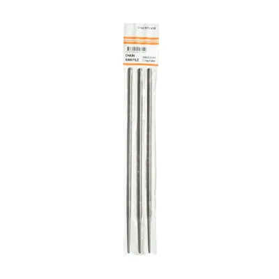 Set di 3 lime tonde per affilare le catene delle motoseghe 5,2x200mm Breckner Germany