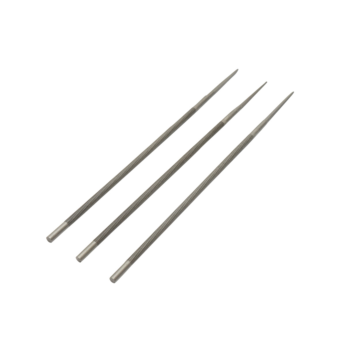 Set di 3 lime tonde per affilare le catene delle motoseghe 5,2x200mm Breckner Germany - immagine 3