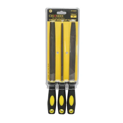 Set di 3 lime universali miste 200 mm, Crownman - immagine 4