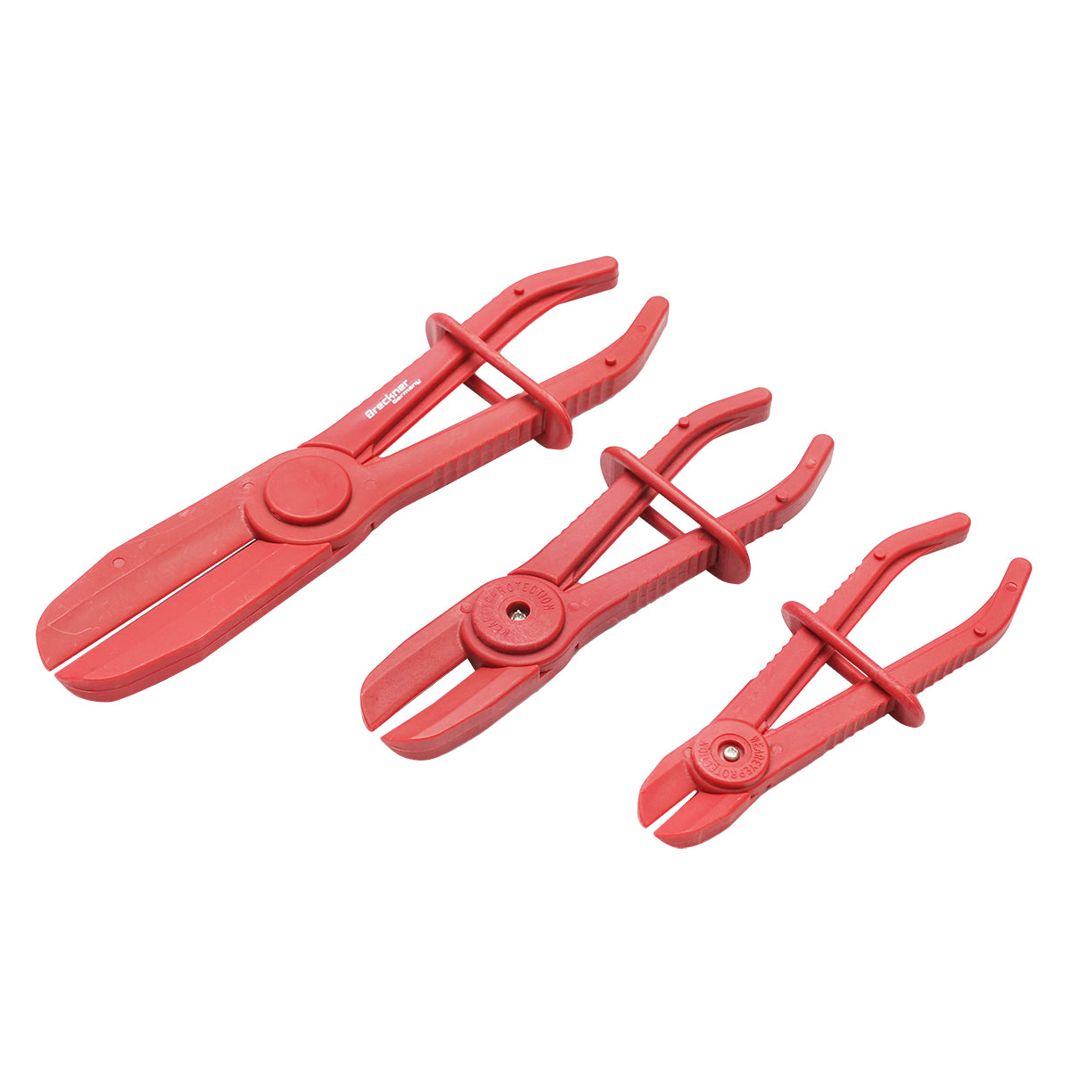 Set di 3 pinze in plastica per tubi auto, Breckner Germany. - immagine 3
