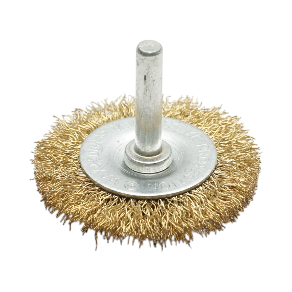 Set di 3 spazzole circolari in filo metallico: diametro 50 mm (coppa 50 mm, spazzola 25 mm, asta 6 mm), velocità massima 4500 giri/min. Breckner Germany - immagine 5