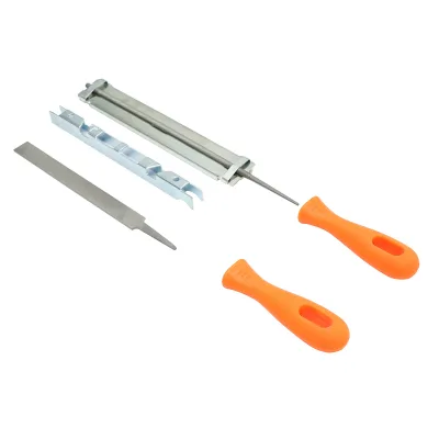 Set di 3 utensili per affilare le catene delle motoseghe con passo da 3/8 - immagine 3