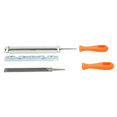 Set di 3 utensili per affilare le catene delle motoseghe con passo da 3/8 - immagine 2