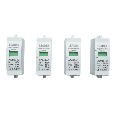 Set di 4 cartucce per scaricatore di sovratensione AC SPD 4P-40KA Leader