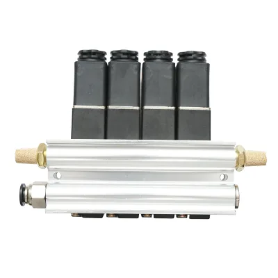 Set di 4 elettrovalvole per trattori forestali 12V con rampa 2 aperte/2 chiuse per DISRA99 - immagine 4