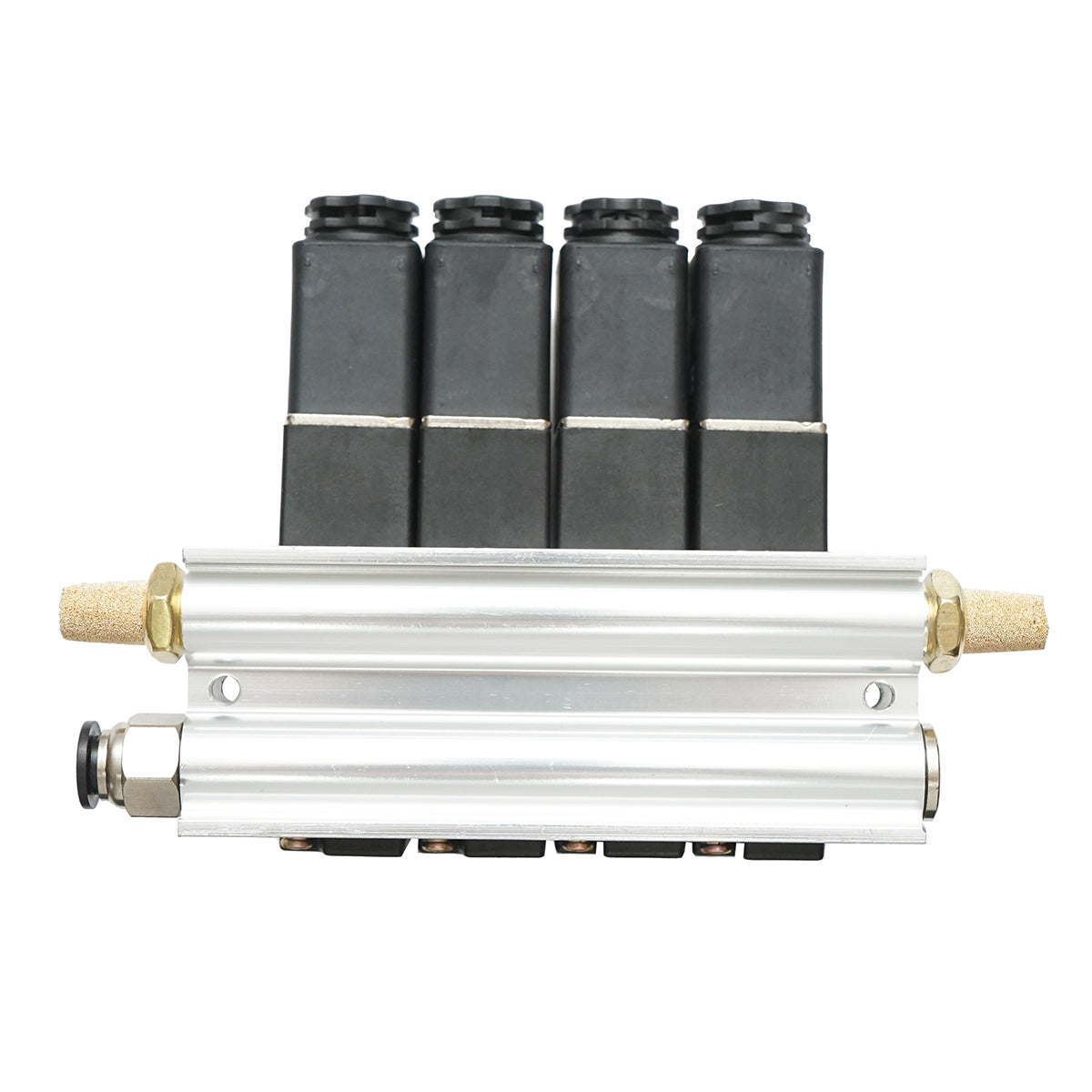 Set di 4 elettrovalvole per trattori forestali 12V con rampa 2 aperte/2 chiuse per DISRA99 - immagine 4