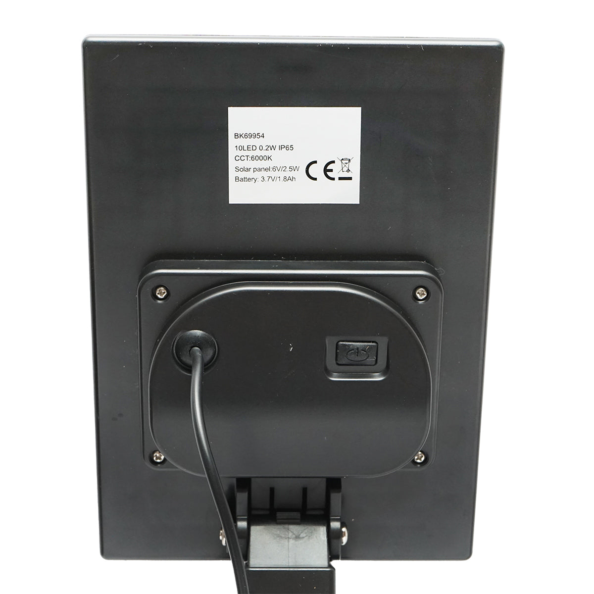 Set di 4 lampade da giardino con pannello solare 2,5W/6V e batteria 3,7V/1,8 Ah, telecomando IP65 - immagine 5