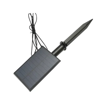 Set di 4 lampade da giardino con pannello solare e batteria 3,2V, 2200mah, IP65 - immagine 4