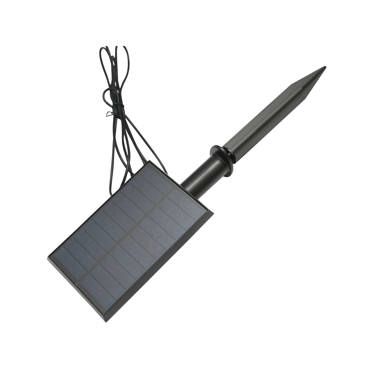 Set di 4 lampade da giardino con pannello solare e batteria 3,2V, 2200mah, IP65 - immagine 4