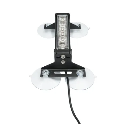 Set di 4 luci stroboscopiche con 6 LED, luce gialla 12V Breckner Germany - immagine 6