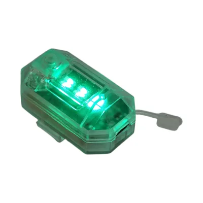 Set di 4 luci stroboscopiche LED RGB con telecomando, 10 modalità, 8 colori, batteria al litio ricaricabile da 150 mAh USB-C IP65 - immagine 6